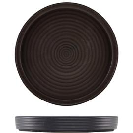 Presentation Plate - Antigo - Terra Stoneware - Grey - 18cm (7&quot;)