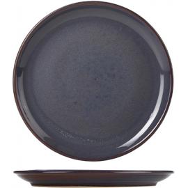 Coupe Plate - Terra Stoneware - Rustic Blue - 24cm (9.5&quot;)