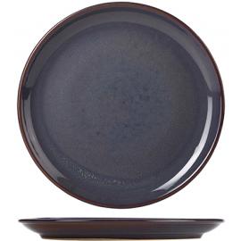 Coupe Plate - Terra Stoneware - Rustic Blue - 27.5cm (10.8&quot;)