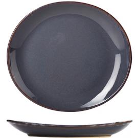 Plate - Oval - Terra Stoneware - Rustic Blue - 29.5cm (11.6&quot;)