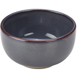 Round Bowl - Terra Stoneware - Rustic Blue - 12.5cm (4.9&quot;) - 50cl (17.5oz)