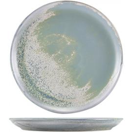 Coupe Plate - Terra Porcelain - Seafoam - 27cm (10.6&quot;)