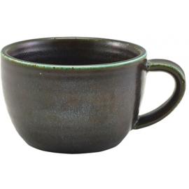 Beverage Cup - Bowl Shaped - Terra Porcelain - Black - 22cl (7.75oz)