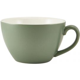 Beverage Cup - Bowl Shaped - Porcelain - Matt Sage - 34cl (12oz)
