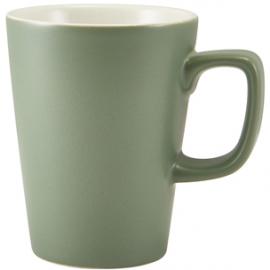 Latte Mug - Porcelain - Matt Sage - 34cl (12oz)