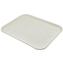 Serving Tray - Oblong - Polyester - White - 46cm (18&quot;)