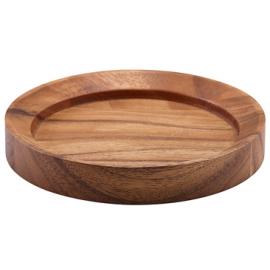 Round Serving Board - Acacia Wood - 17cm (6.75")