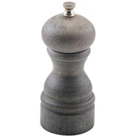 Salt or Pepper Mill - Grey - Wood - 13cm (5&quot;)