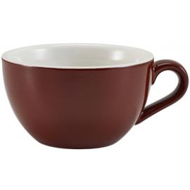 Beverage Cup - Bowl Shaped - Porcelain - Brown - 17.5cl (6oz)