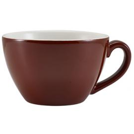 Beverage Cup - Bowl Shaped - Porcelain - Brown - 34cl (12oz)