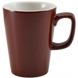 Latte Mug - Porcelain - Brown - 34cl (12oz)