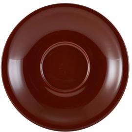Saucer - Porcelain - Brown - 13.5cm (5.25&quot;)