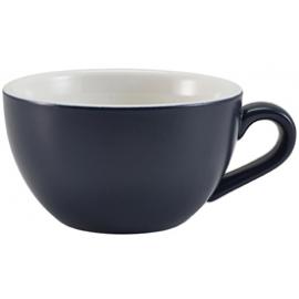 Beverage Cup - Bowl Shaped - Porcelain - Matt Blue - 17.5cl (6oz)