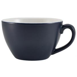 Beverage Cup - Bowl Shaped - Porcelain - Matt Blue - 34cl (12oz)
