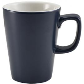 Latte Mug - Porcelain - Matt Blue - 34cl (12oz)