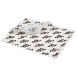 Greaseproof Paper - Oblong Sheets - BBQ Print - 25cm (9.8&quot;)