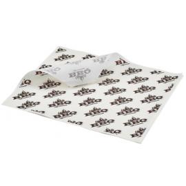 Greaseproof Paper - Oblong Sheets - BBQ Print - 35cm (13.8&quot;)