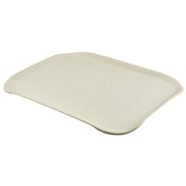 Serving Tray - Oblong - Polyester - Cream - 43cm (17&quot;)