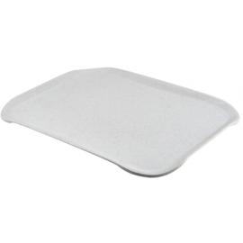 Serving Tray - Oblong - Polyester - White - 43cm (17&quot;)