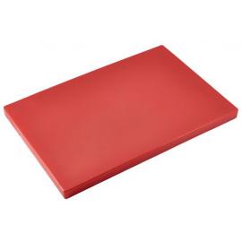 Chopping Board - Low Density - Red - 45.7cm (18&quot;) - 2.5cm (1&quot;) Deep