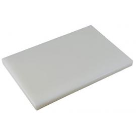 Chopping Board - Low Density - White - 45.7cm (18") - 2.5cm (1") Deep