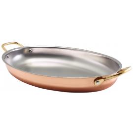 Serving Dish - Oval - Copper Plated - 34cm (13.4")