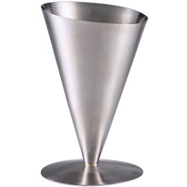 Serving Cone - Stainless Steel - 18cm (7&quot;)