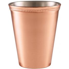 Serving Cup - Beaded - Copper Plated - 38cl (13.5oz)