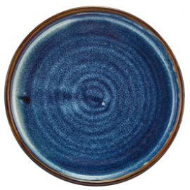 Presentation Plate - Low Profile - Terra Porcelain - Aqua Blue - 14cm (5.5&quot;)