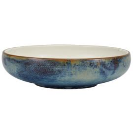 Coupe Bowl - Two Tone - Terra Porcelain - Aqua Blue - 0.9L (31.75oz)