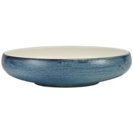 Coupe Bowl - Two Tone - Terra Porcelain - Aqua Blue - 1.6L (56.25oz)