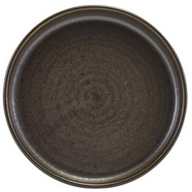 Presentation Plate - Low Profile - Terra Porcelain - Black - 14cm (5.5&quot;)