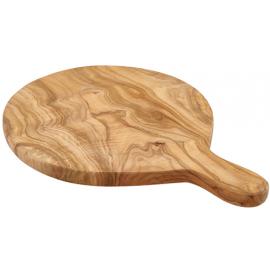 Paddle Board - Round - Olive Wood - 26cm (10.25")