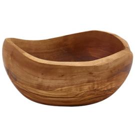 Oval Bowl - Rustic - Olive Wood - 15cm (6&quot;)