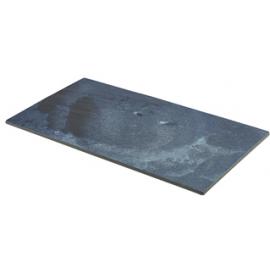 Platter - Rectangular - Melamine - Aqua Blue - GN 1/3