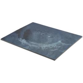 Platter - Rectangular - Melamine - Aqua Blue - GN 1/2