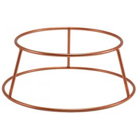 Buffet Riser - Anti-Slip Coated - Round - Copper - 10cm (4&quot;)