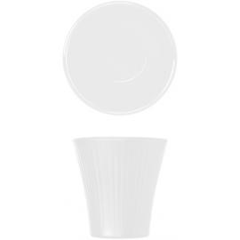 Conical Pot - Flared - Melamine - Boston - Opulence White - 8cm (3&quot;) - 15cl (5.25oz)