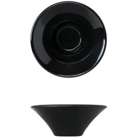 Conical Bowl - Flared - Melamine - Boston - Midnight Black - 11.5cm (4.5&quot;) - 11cl (4oz)