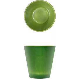 Conical Pot - Glazed - Melamine - Casablanca - Light Green - 9.5cm (3.75&quot;) - 34cl (12oz)