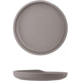 Round Plate - Melamine - Copenhagen - Sand Brown - 17cm (6.75&quot;)
