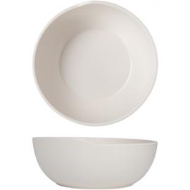 Round Bowl - Melamine - Copenhagen - White - 20cm (8&quot;) - 1.2L (42.25oz)