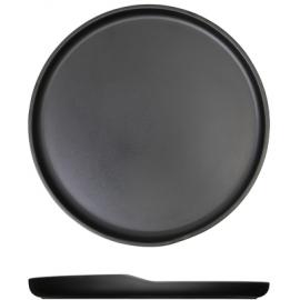 Round Plate - Melamine - Copenhagen - Black - 28cm (11&quot;)