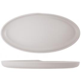 Dish - Oval - Melamine - Copenhagen - White - 40cm (15.75&quot;)