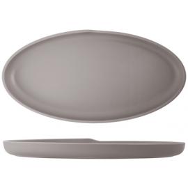 Dish - Oval - Melamine - Copenhagen - Sand Brown - 40cm (15.75&quot;)