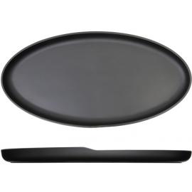 Dish - Oval - Melamine - Copenhagen - Black - 47.5cm (18.75&quot;)