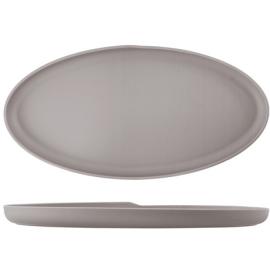 Dish - Oval - Melamine - Copenhagen - Sand Brown - 47.5cm (18.75&quot;)