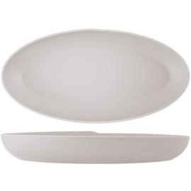 Dish - Oval - Deep - Melamine - Copenhagen - White - 55cm (21.75") - 6L (211oz)