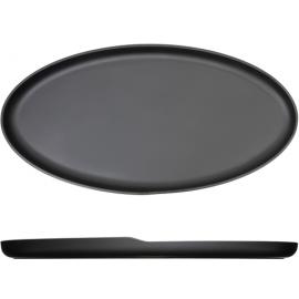 Dish - Oval - Melamine - Copenhagen - Black - 55cm (21.75&quot;)