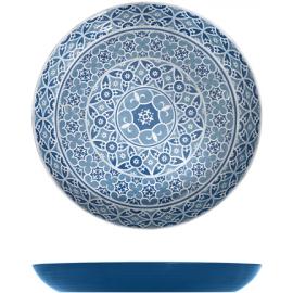 Round Bowl - Melamine - Marrakesh - Blue - 38cm (15&quot;) - 3.5L (123oz)